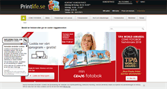 Desktop Screenshot of printlife.se